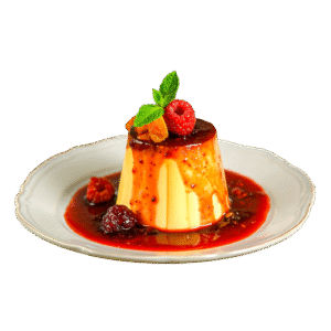 PANNA COTTA COULIS DE FRUIT ROUGE